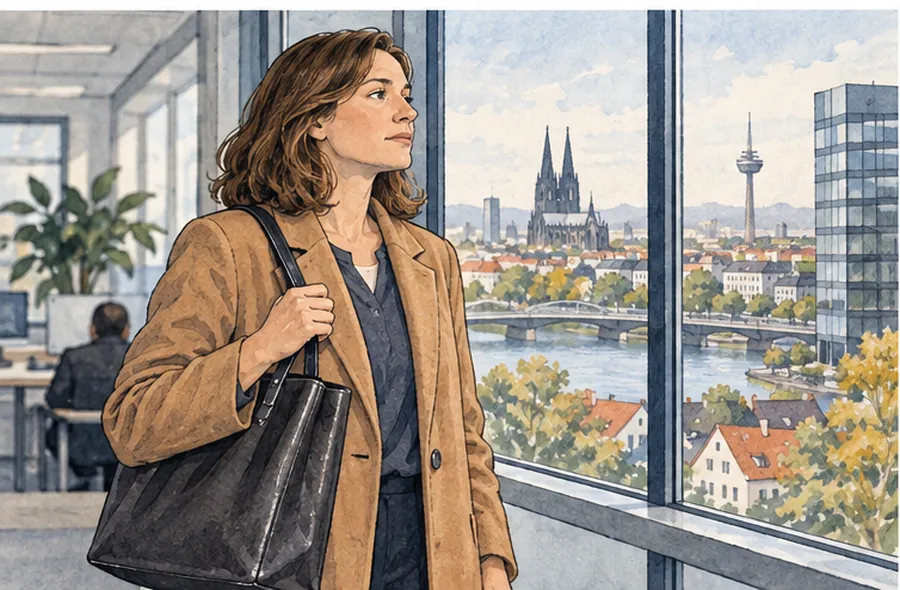 Hybride Arbeit verlässlich organisieren – redaktionelle Illustration