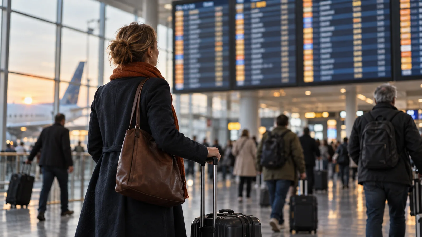 Menschen auf dem Weg in einen neuen Lebensabschnitt